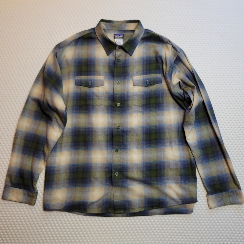 Patagonia Buckshot Long Sleeve Flannel Shirt